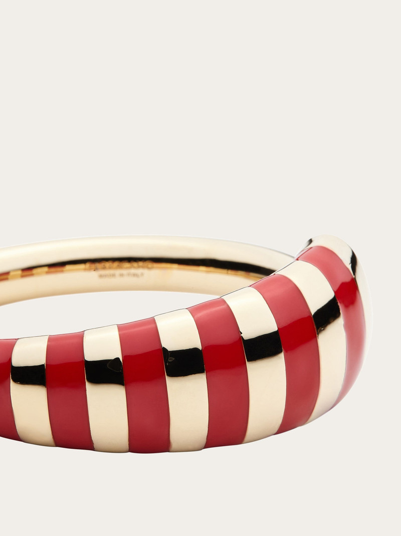 FERRAGAMO Two tone bangle (L) outlook