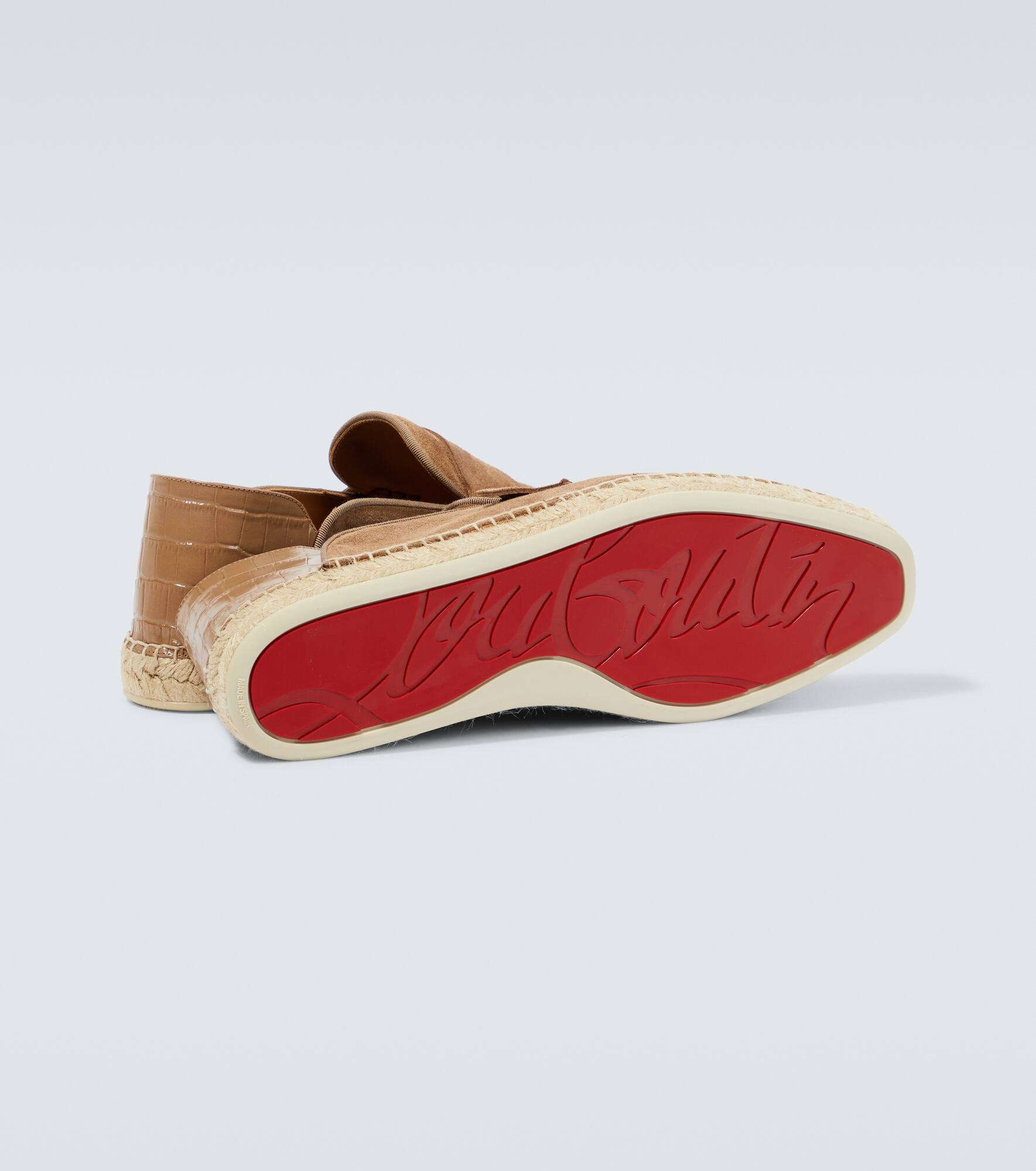 Paquepapa No Back suede espadrilles - 7