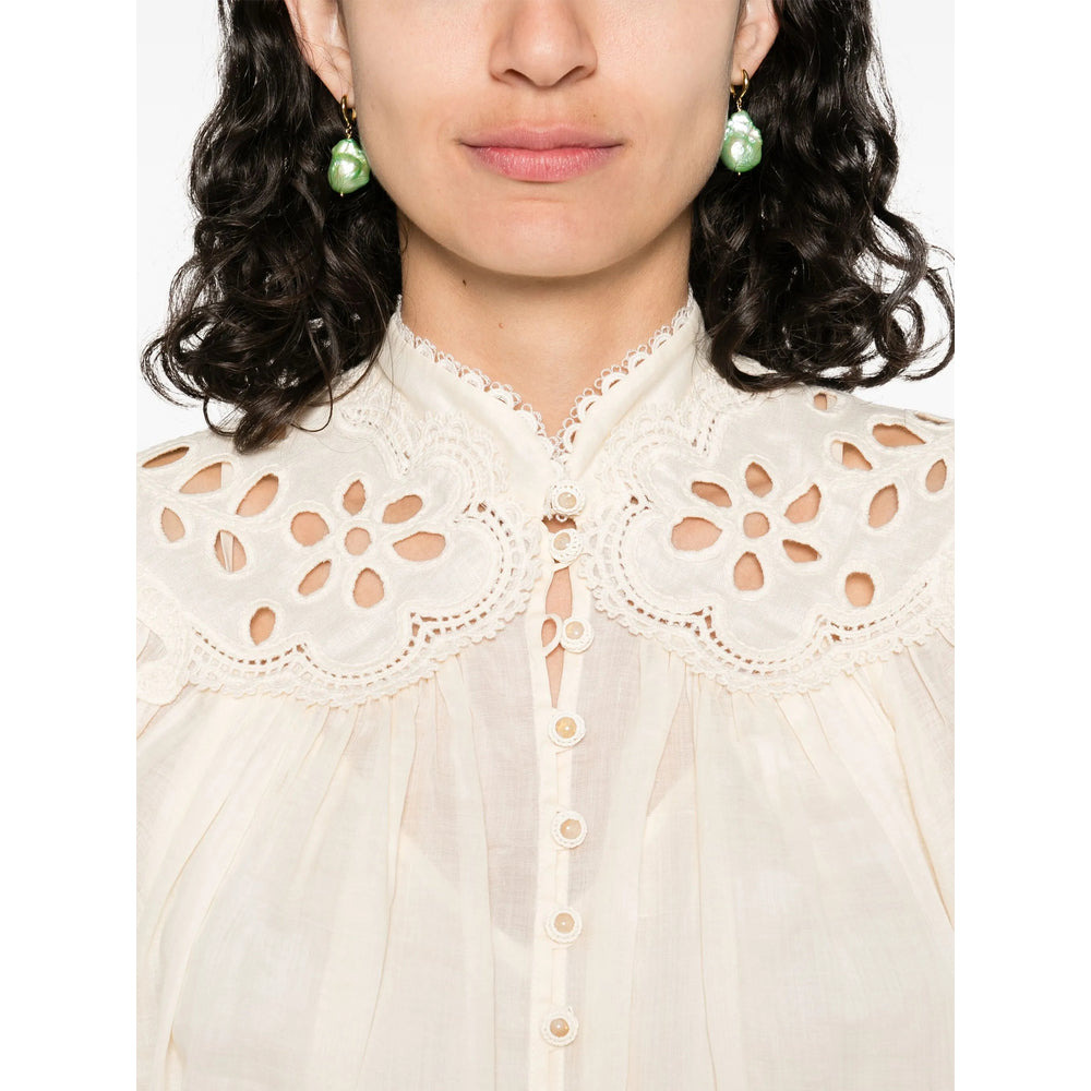 Zimmermann Neutrals Tops - Shirts Women - 2