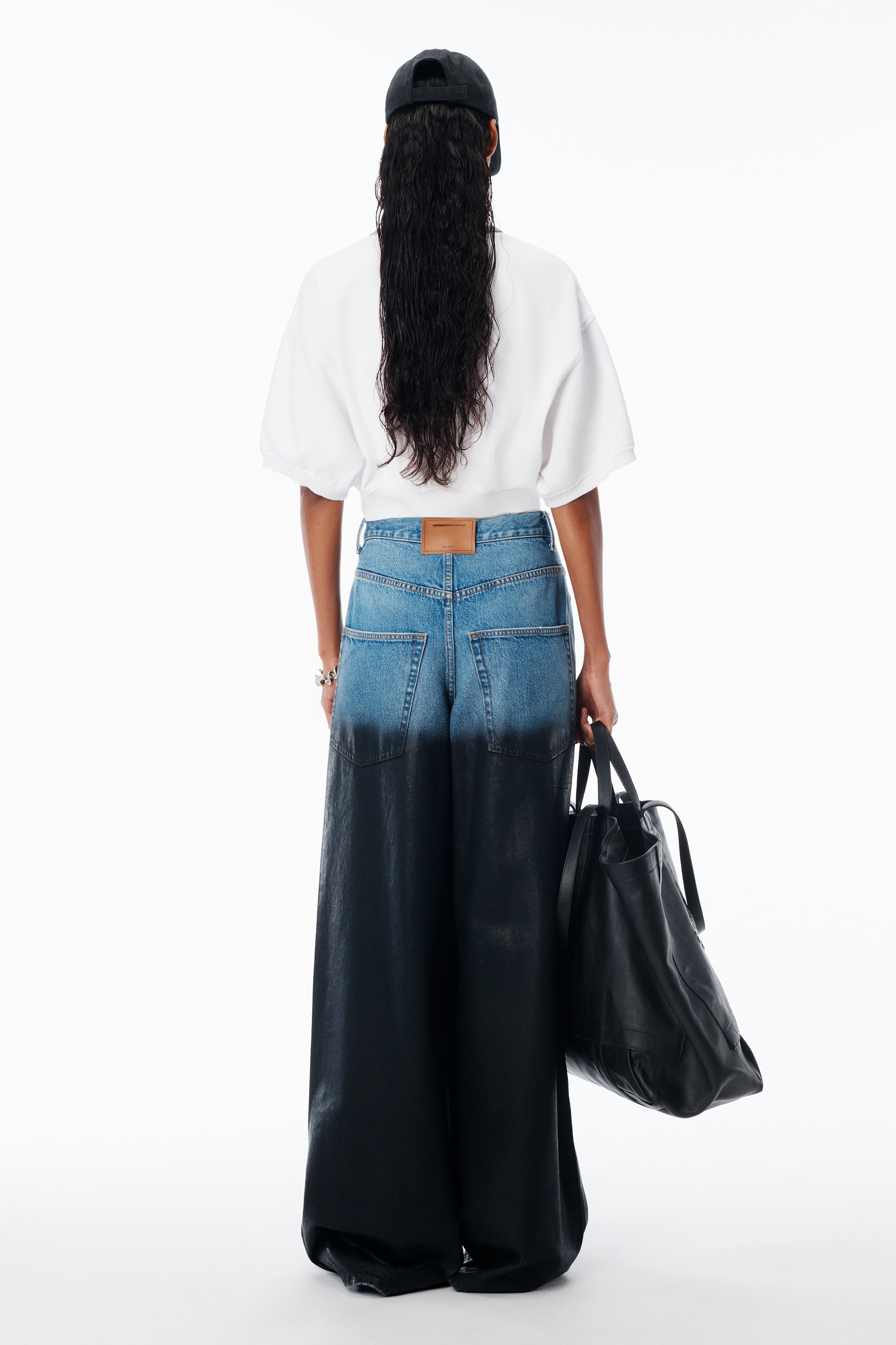 Cropped Cinched Cotton Polo - 4