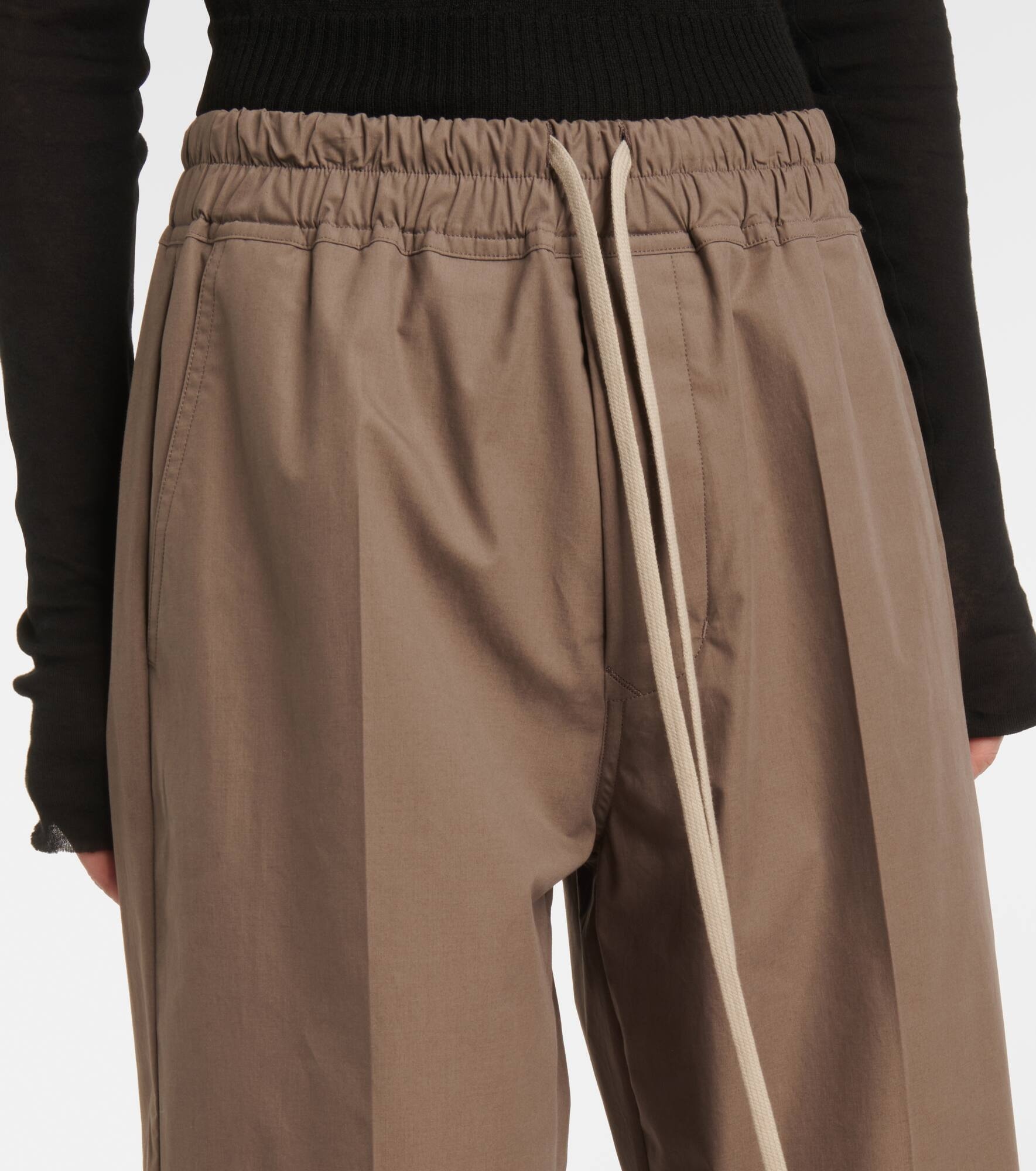 Dietrich cotton wide-leg pants - 4