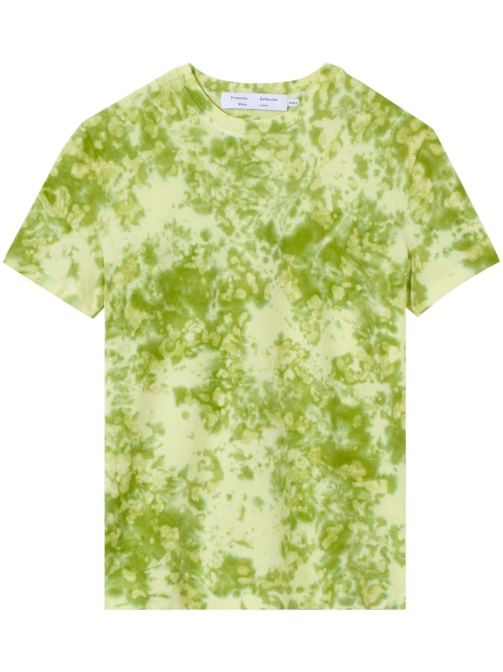 tie-dye print cotton T-shirt - 1