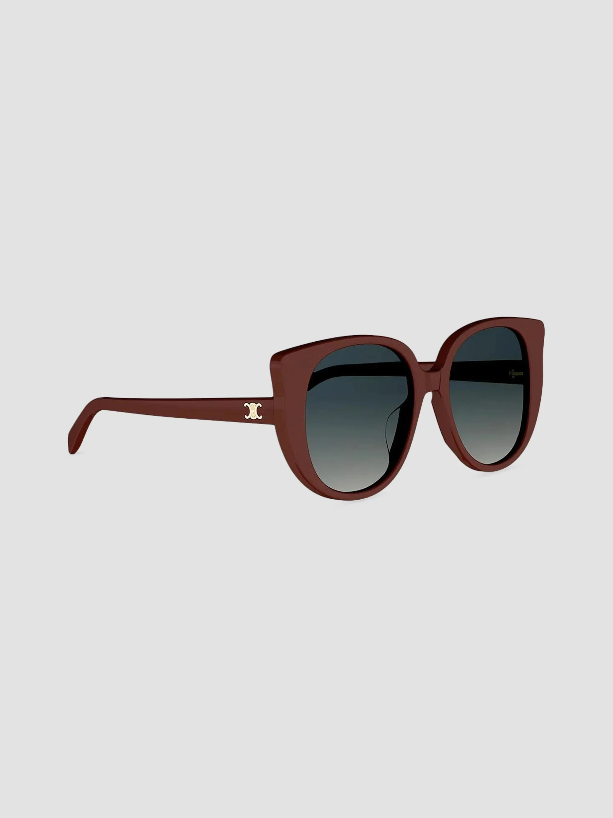 Women's Triomphe Mini 55MM Butterfly Sunglasses - Dark Brown - 1