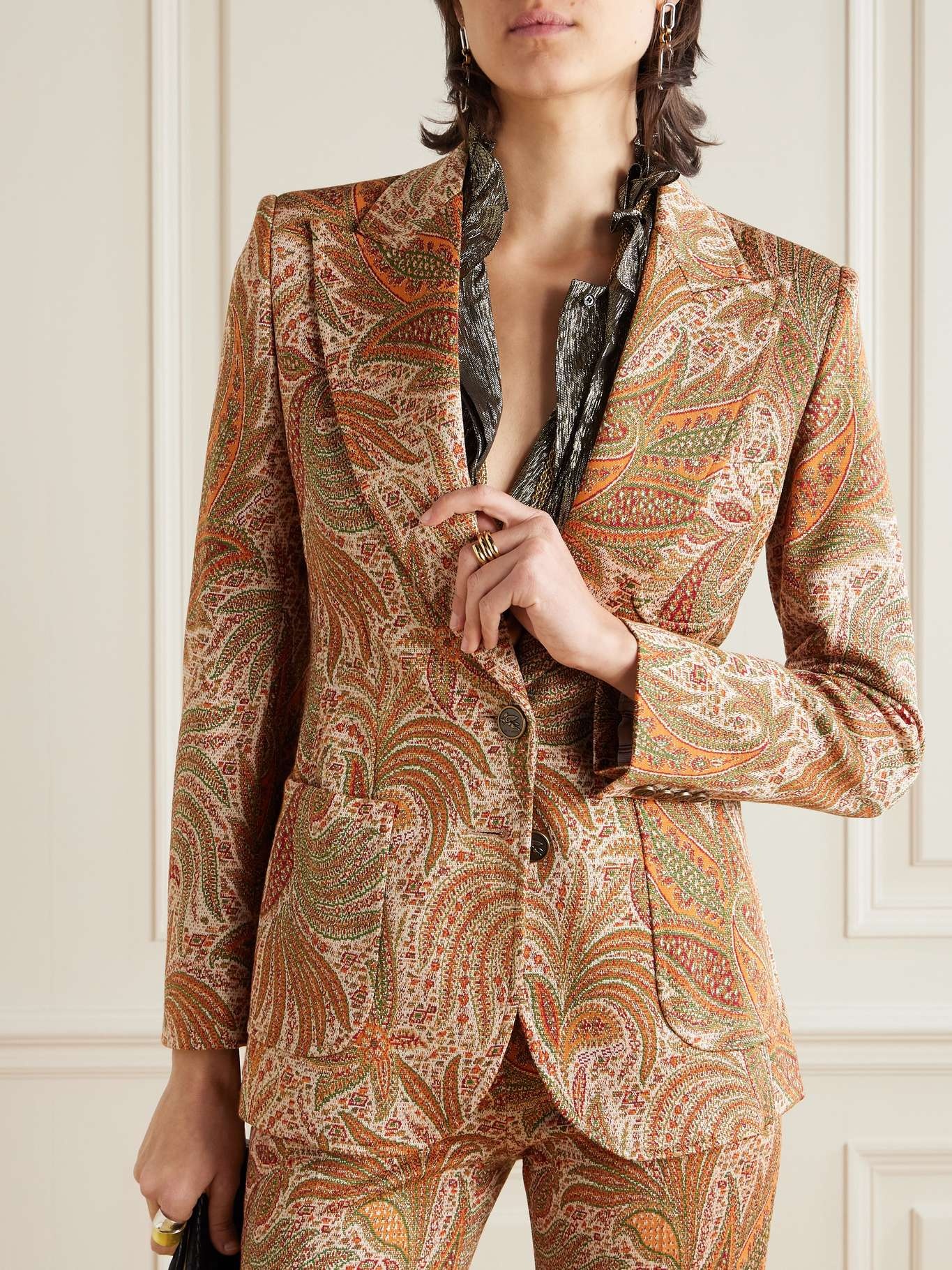 Jacquard-knit blazer Multi - 3