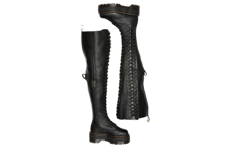 【激レア】Dr.Martens AZREYA UK3 黒 厚底 ニーハイブーツ Dr. Martens Azreya | eBay