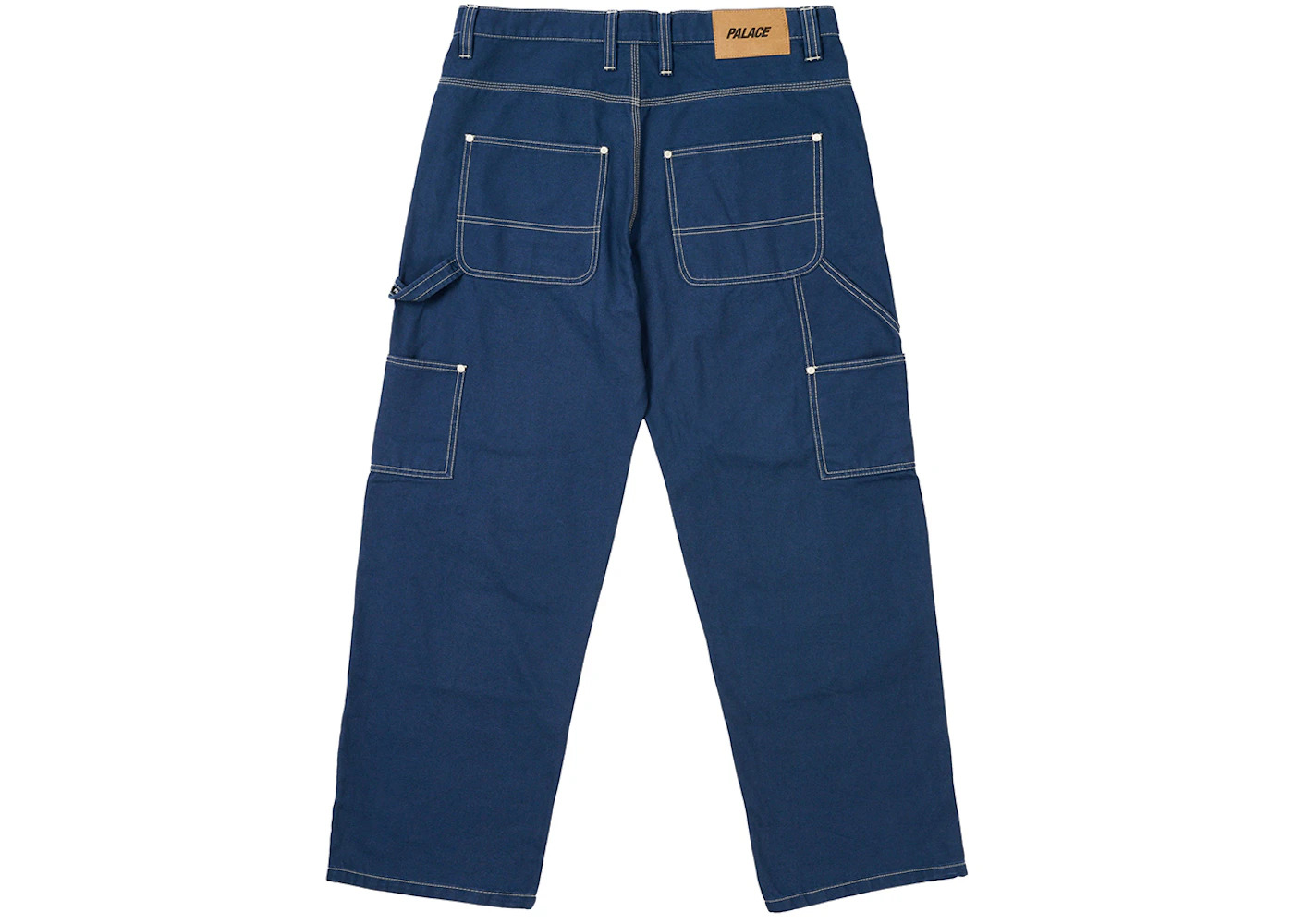 Palace 10 Oz Double Knee Pant Navy - 2