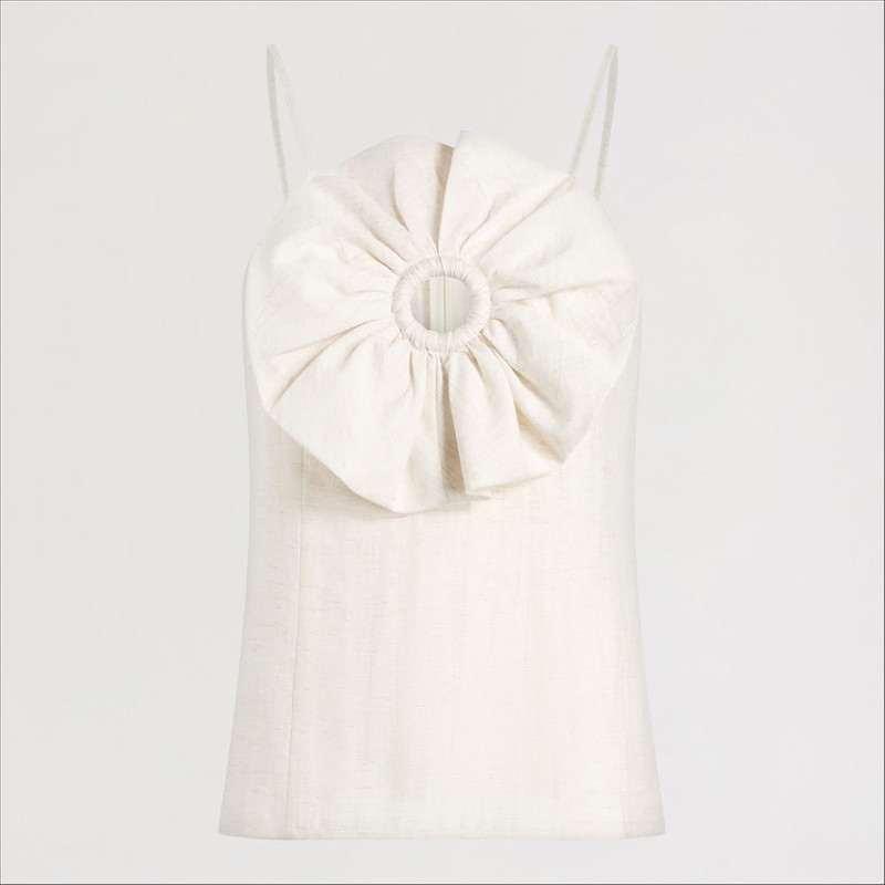 Flower Sleeveless Top 1