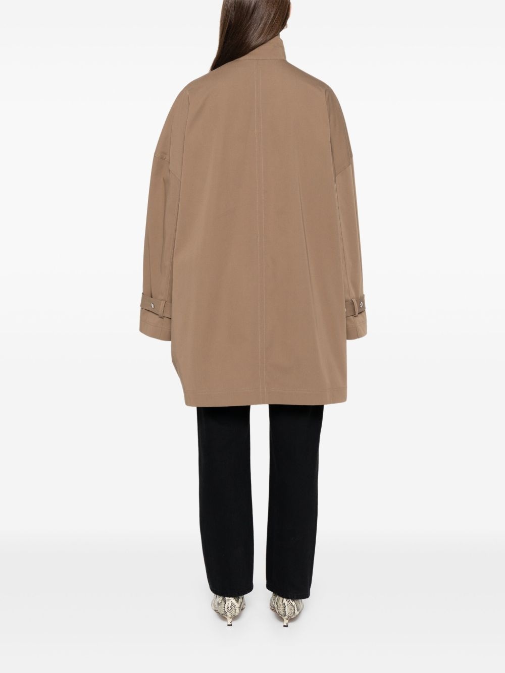 oversized trench coat - 4