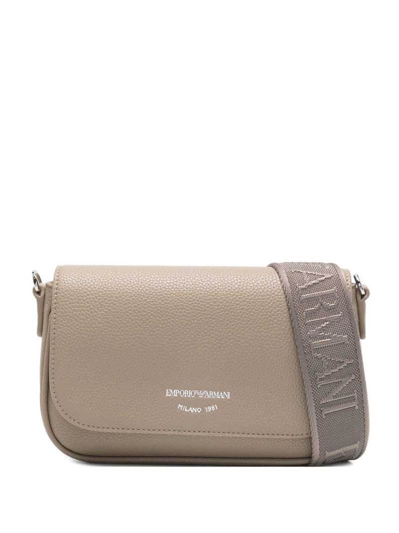 logo-print crossbody bag 1