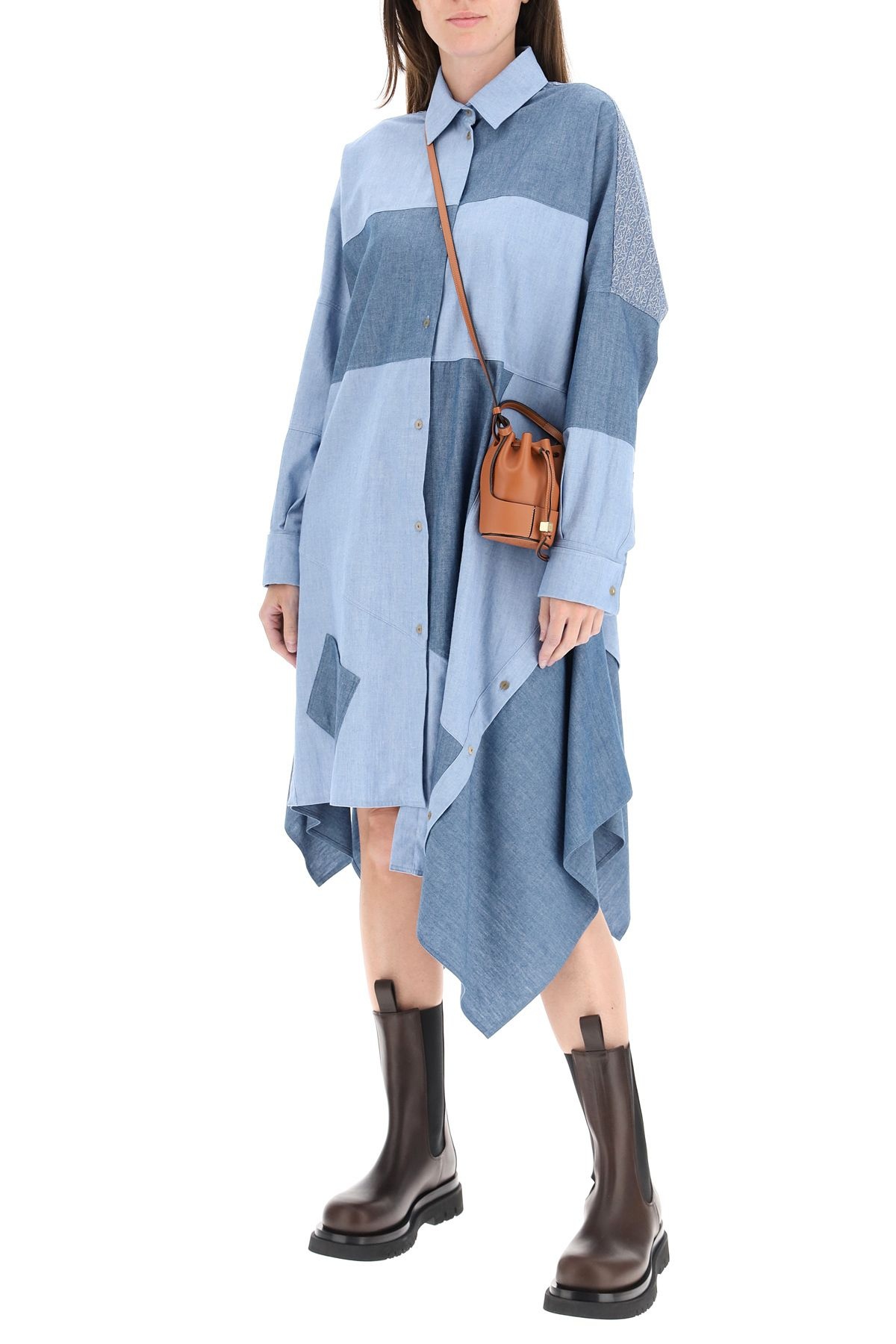 OVERSIZED PATCHWORK DRESS - 2