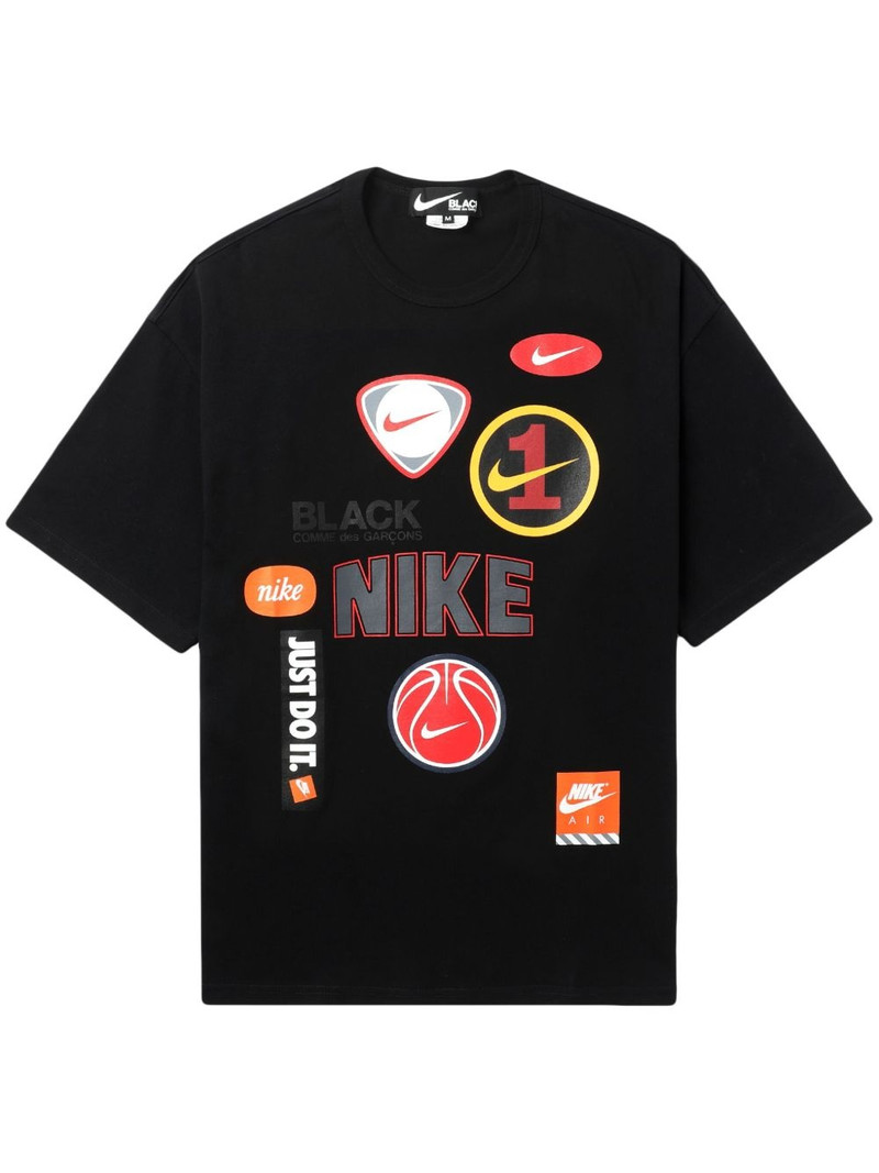 logo-print cotton T-shirt 1
