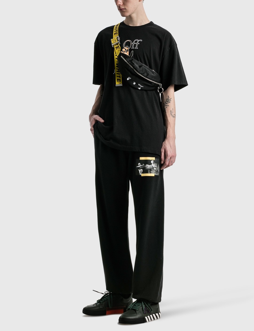 CARAVAGGIO PAINTING SLIM SWEATPANTS - 5