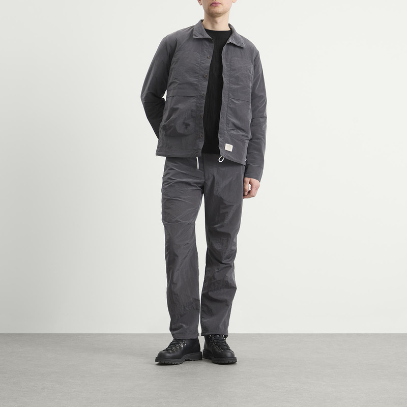 RANRA Ranra Epitome Shiny Nylon Overshirt outlook