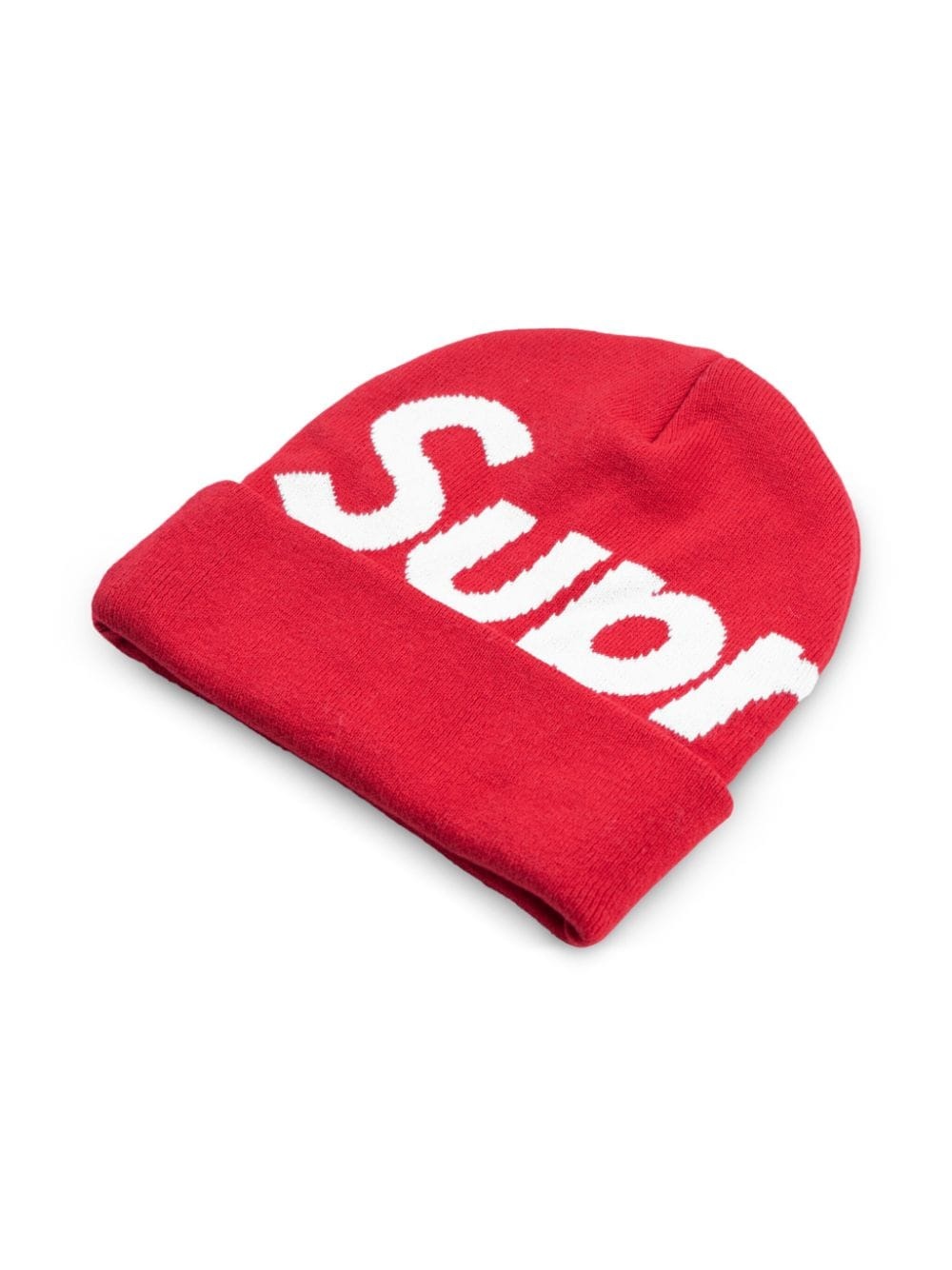 Supreme Big logo Beanie in Red deals