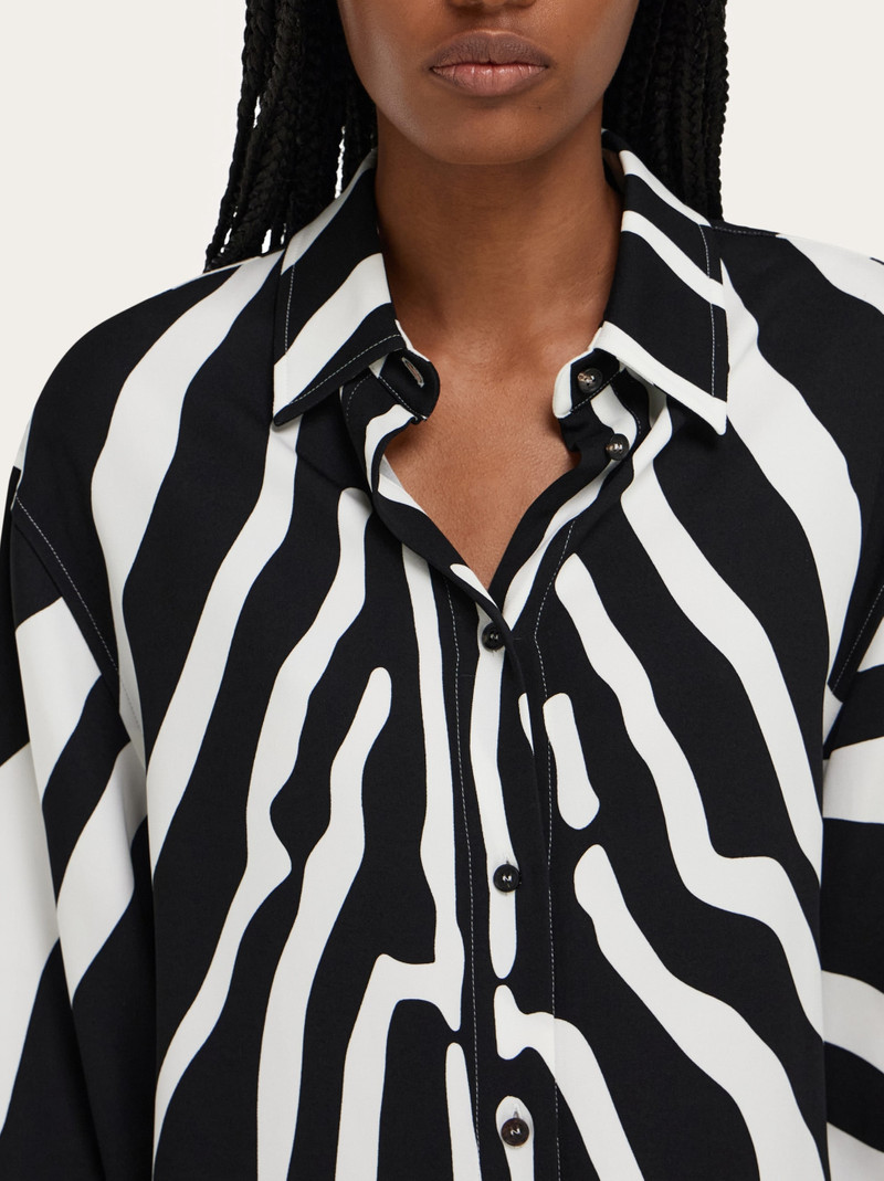Animal print shirt 5