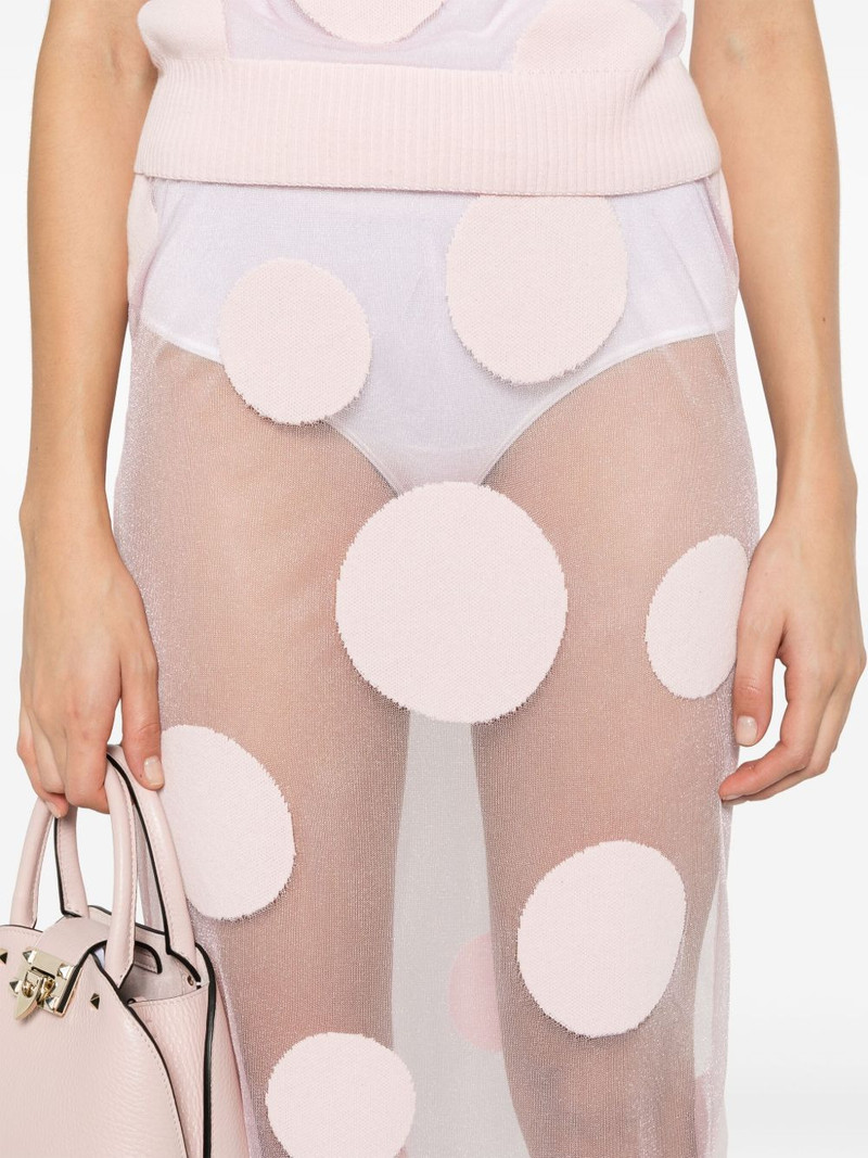 polka-dot midi skirt 5