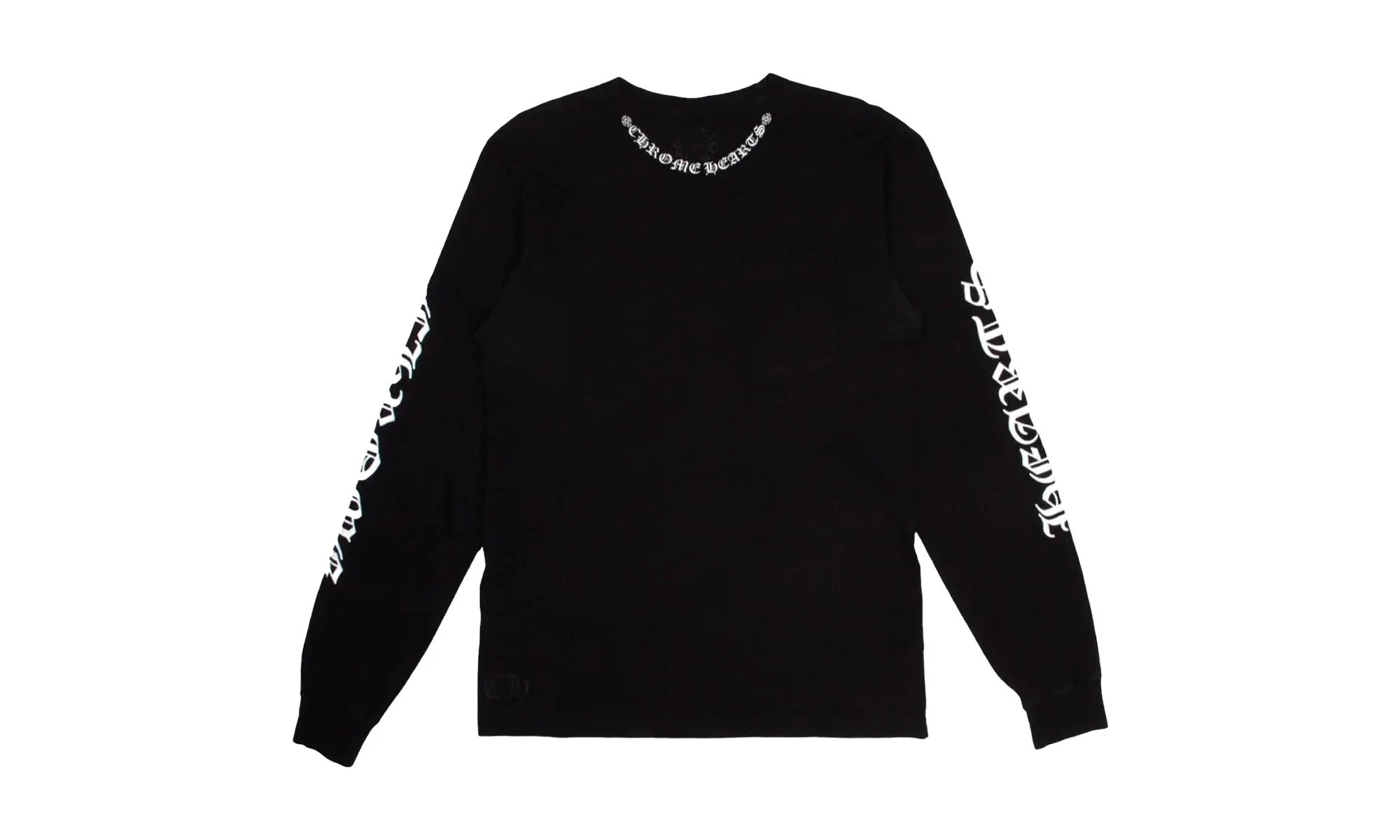 Neck Logo L/S T-Shirt "Black" CHRM0014 - 1