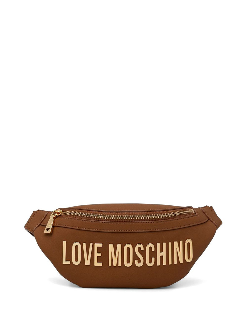 logo-detail buckle belt bag 1