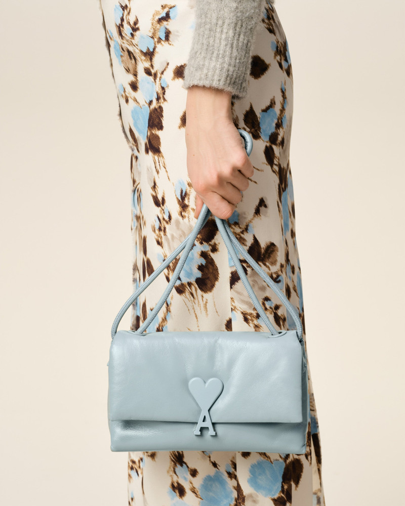 AMI Paris BLUE SMOOTH LEATHER VOULEZ VOUS BAG outlook