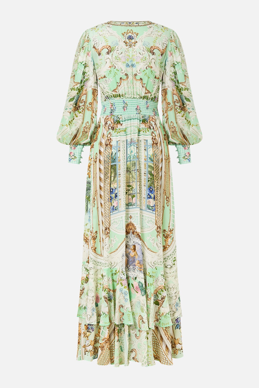 LONG BUTTON FRONT DRESS - 6