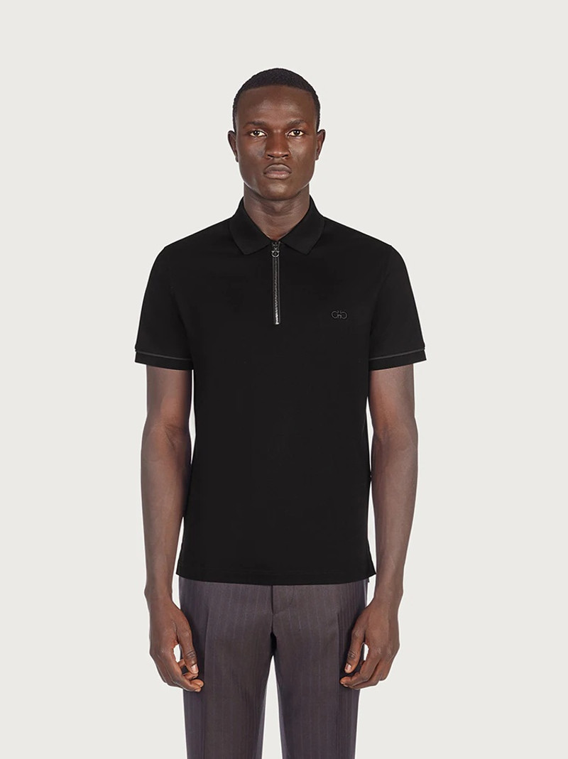 COTTON PIQUET POLO - 1