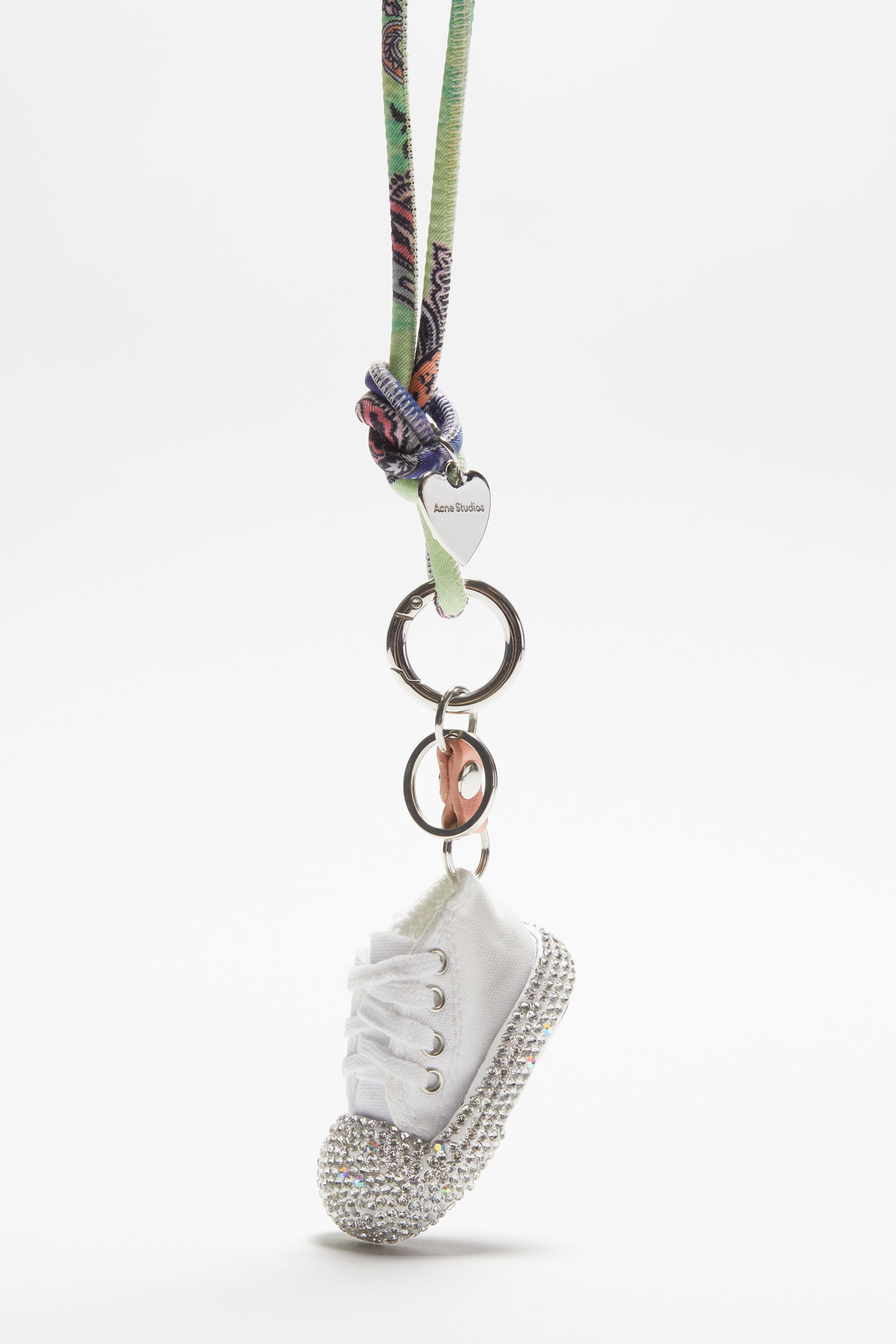 Sneakers charm keyring - White - 4