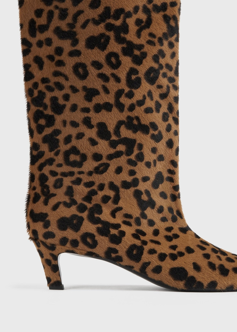 The Wide Shaft Boot leopard 5