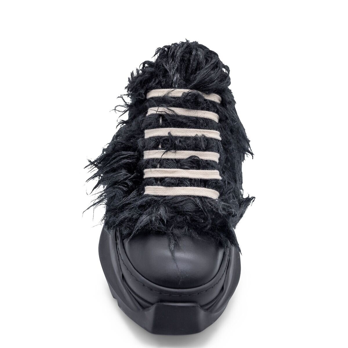 Rick Owens DRKSHDW Yeti Low-Top Sneakers in Black/black Rick Owens DRKSHDW Yeti Low-Top Sneakers in Black/black