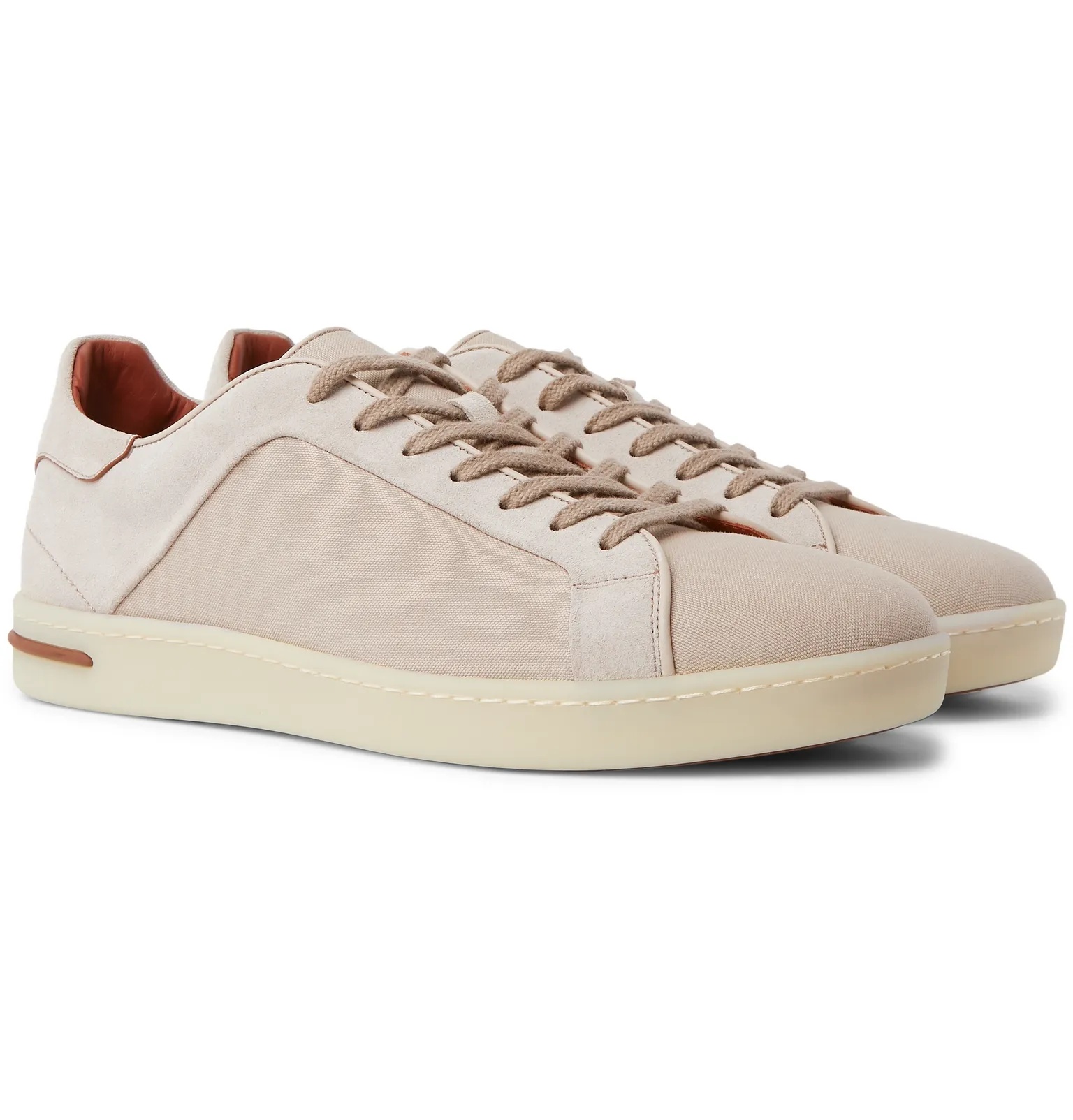 Traveller Suede and Canvas Sneakers - 2