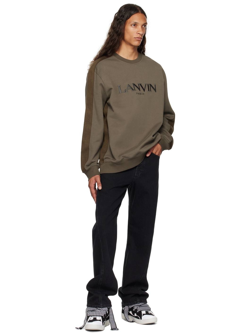 Taupe Curb Side Sweatshirt - 4