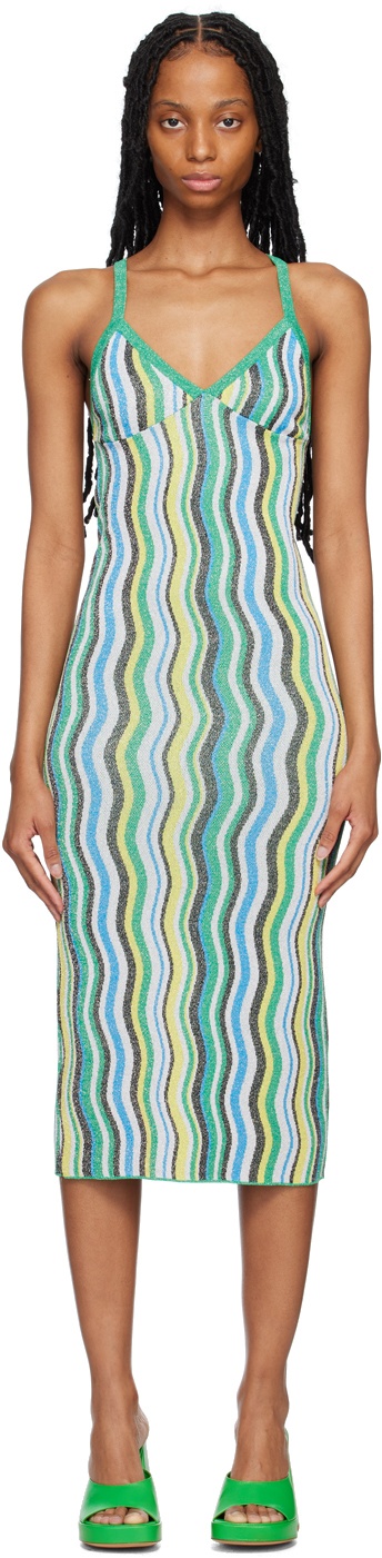 Multicolor Comet Midi Dress - 1