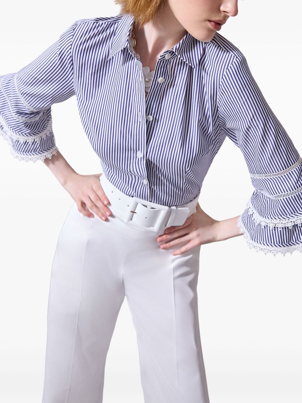 wide-leg trousers - 4