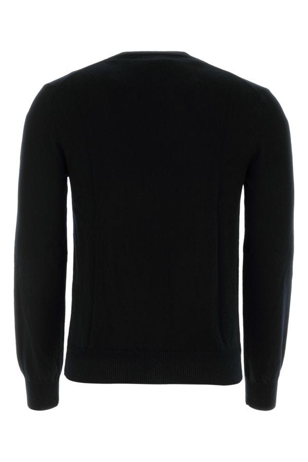 Black wool sweater - 2
