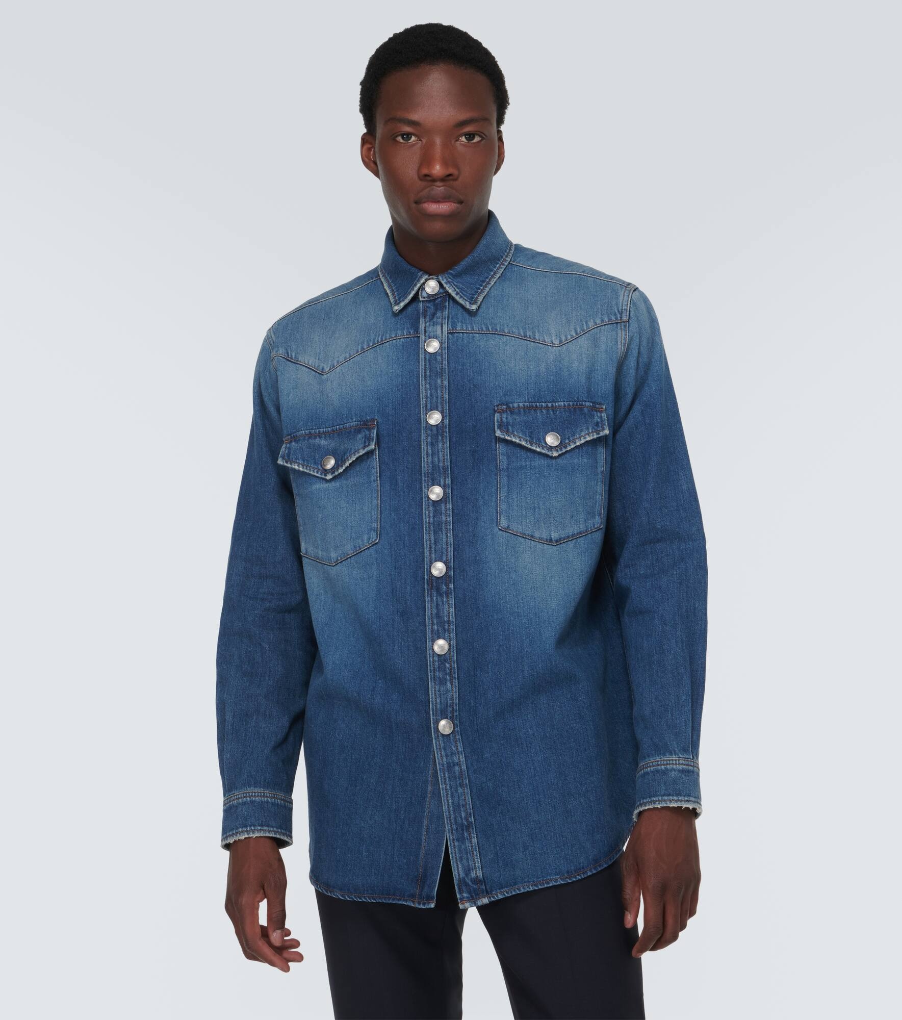 Denim shirt - 3