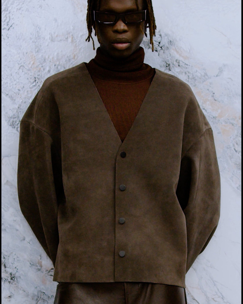 MINIMAL LEATHER JACKET LODEN 5