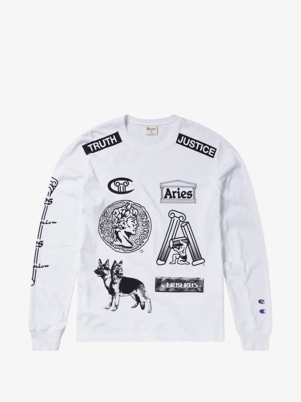 x Aries graphic-print sweatshirt - 1