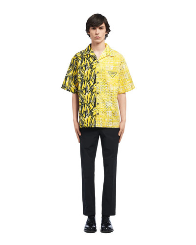 Prada Double Match poplin shirt outlook