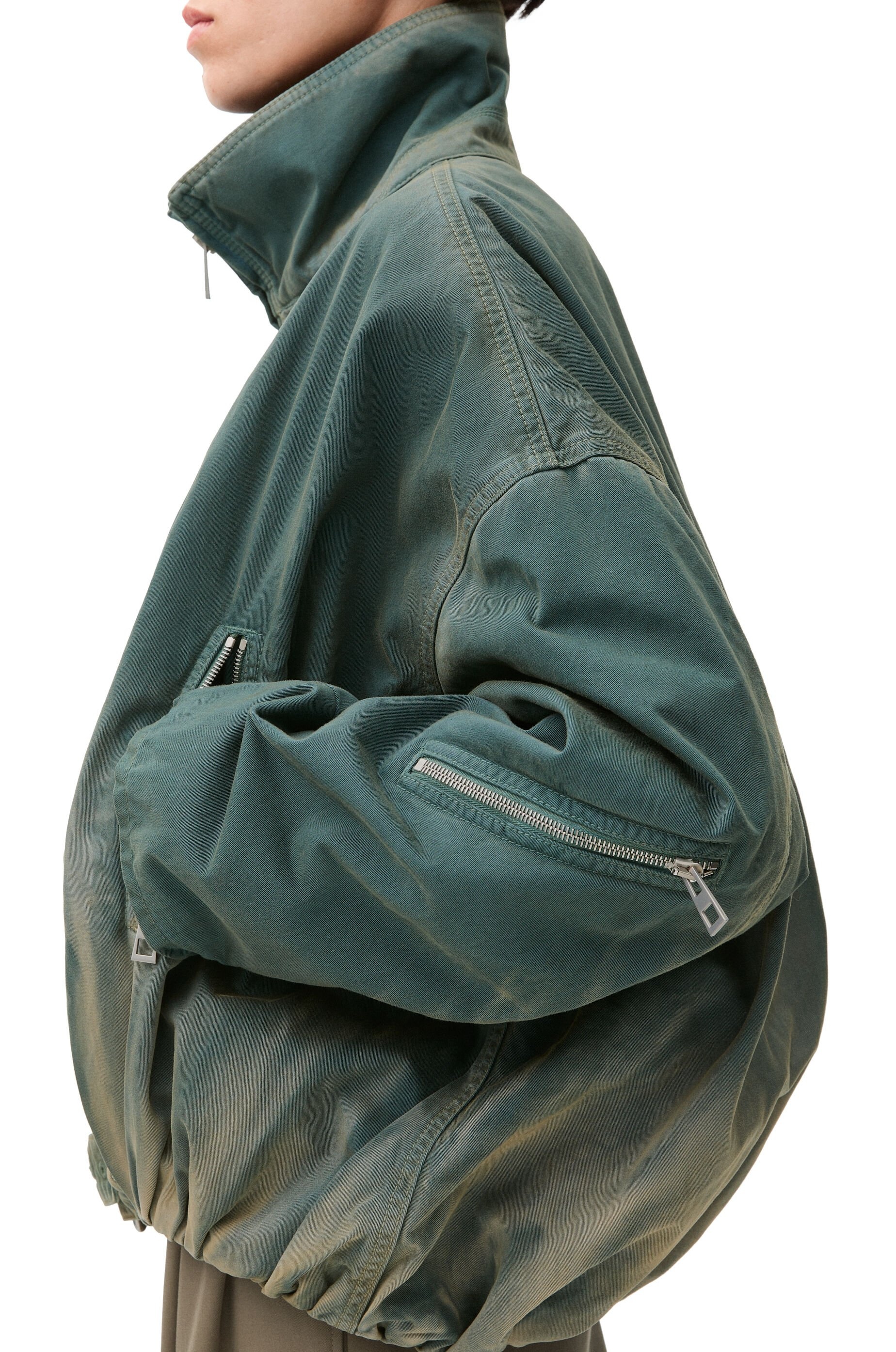 Balloon jacket in cotton - 5