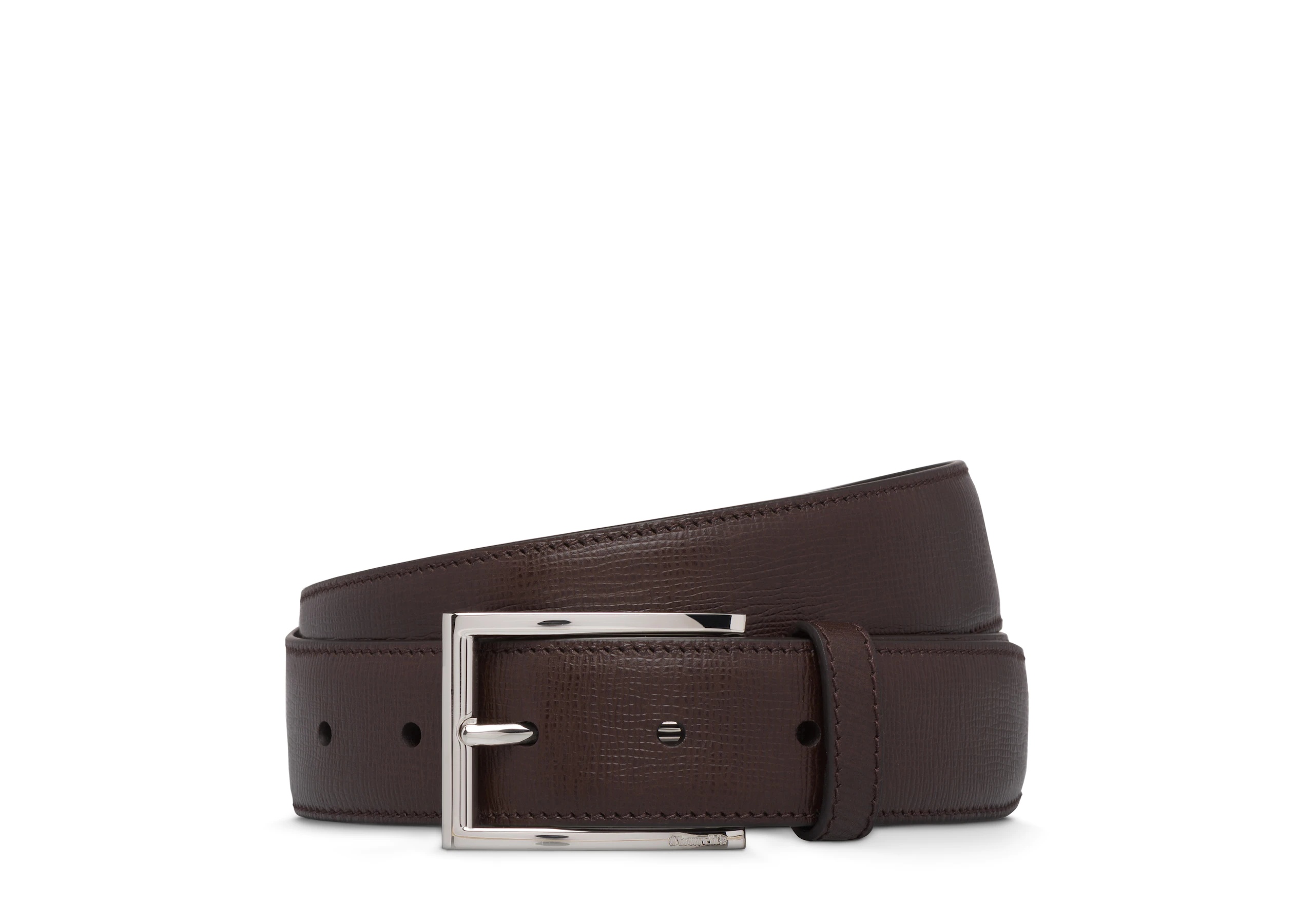 Elongated buckle belt
St James Leather Belt Burnt - 1