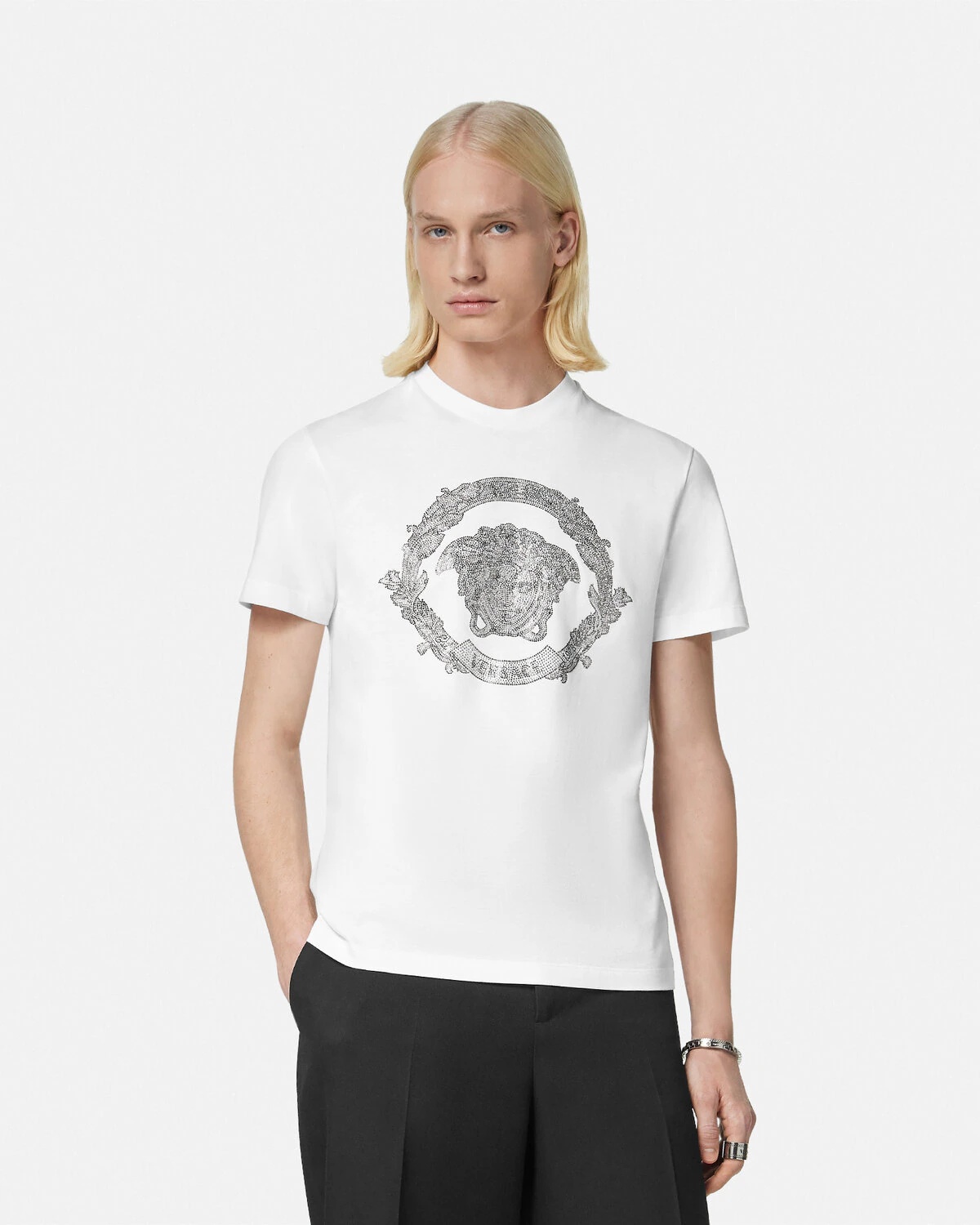 Crystal Medusa Cartouche T-Shirt - 4