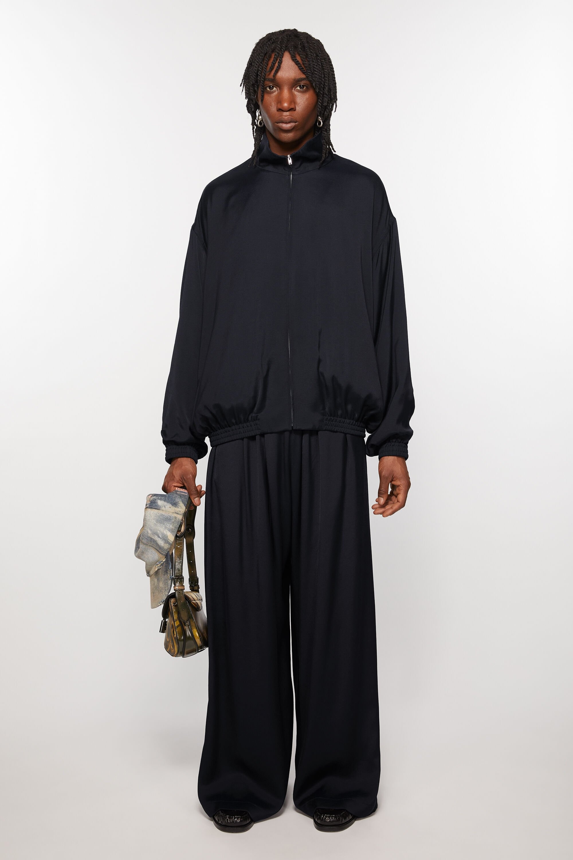 Fluid tracksuit jacket - Navy - 2