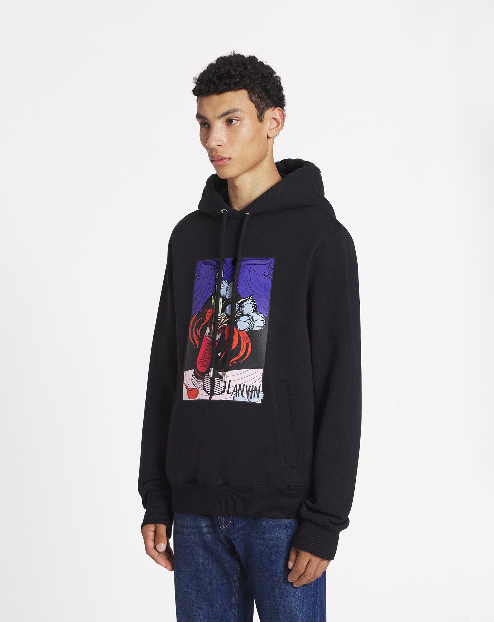PRINTED HOODIE - 3