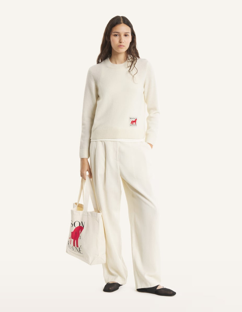 Maison Kitsuné LUNAR NEW YEAR LAMBSWOOL  JUMPER outlook