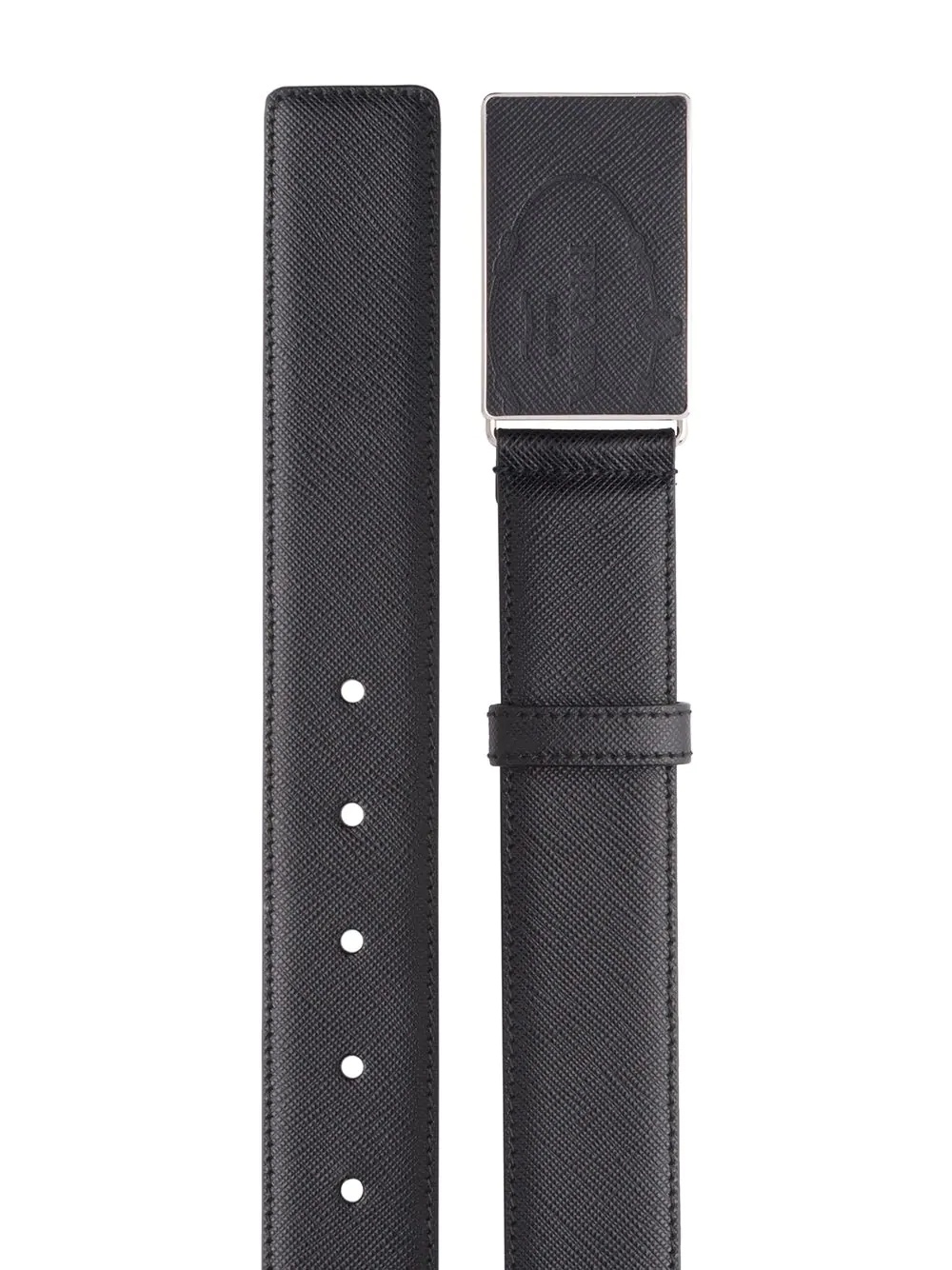 Saffiano leather belt - 2