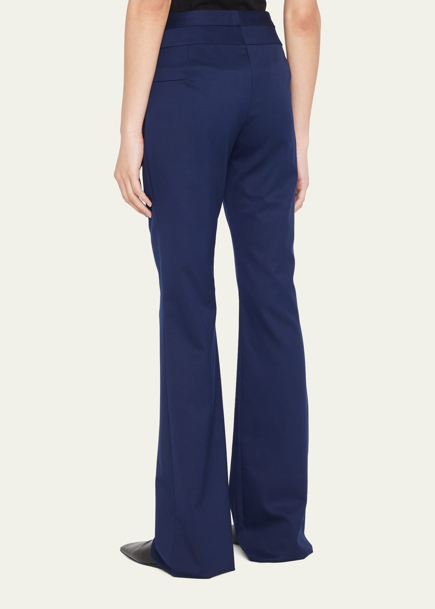 Serge Tailored Flared-Leg Pants - 3