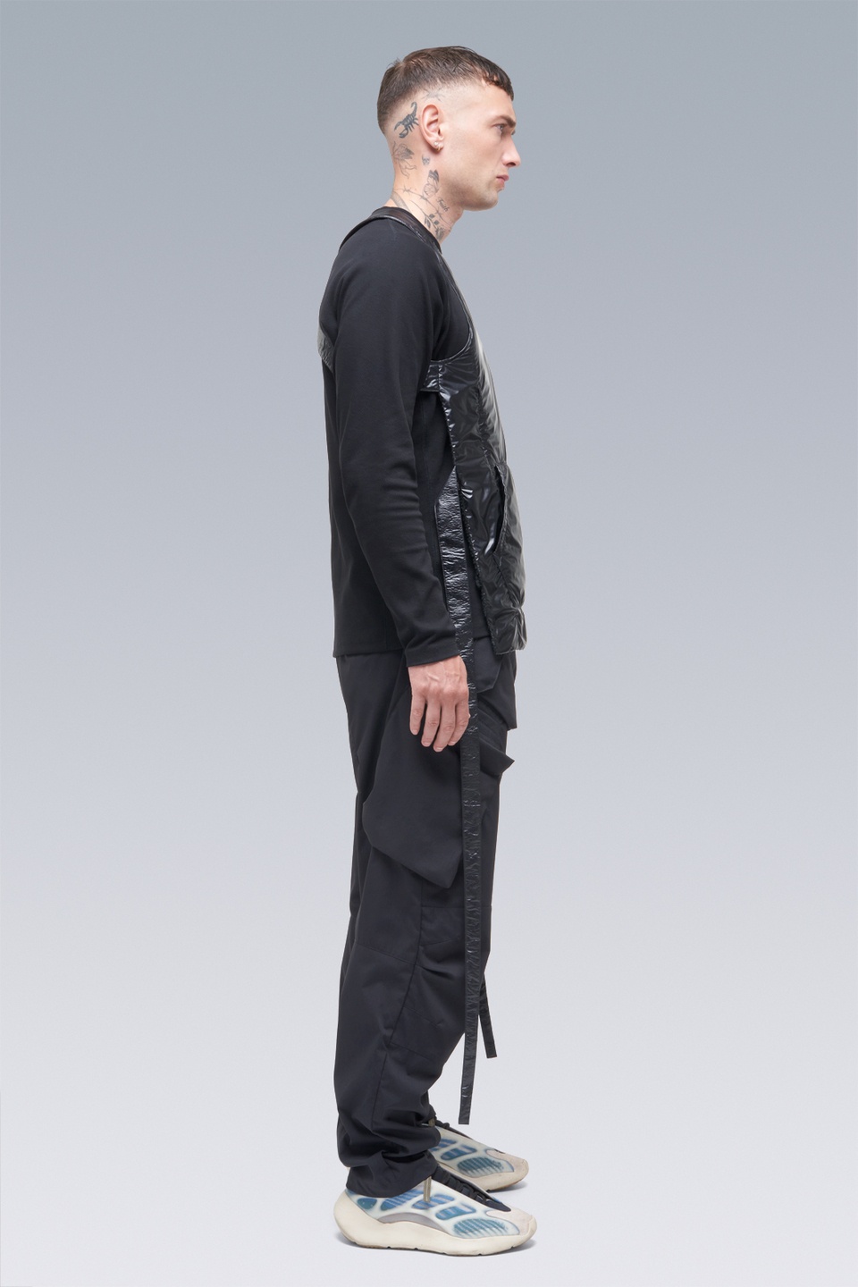 V5-PX HD Nylon Polartec® Alpha® Reversible Vest Black - 3