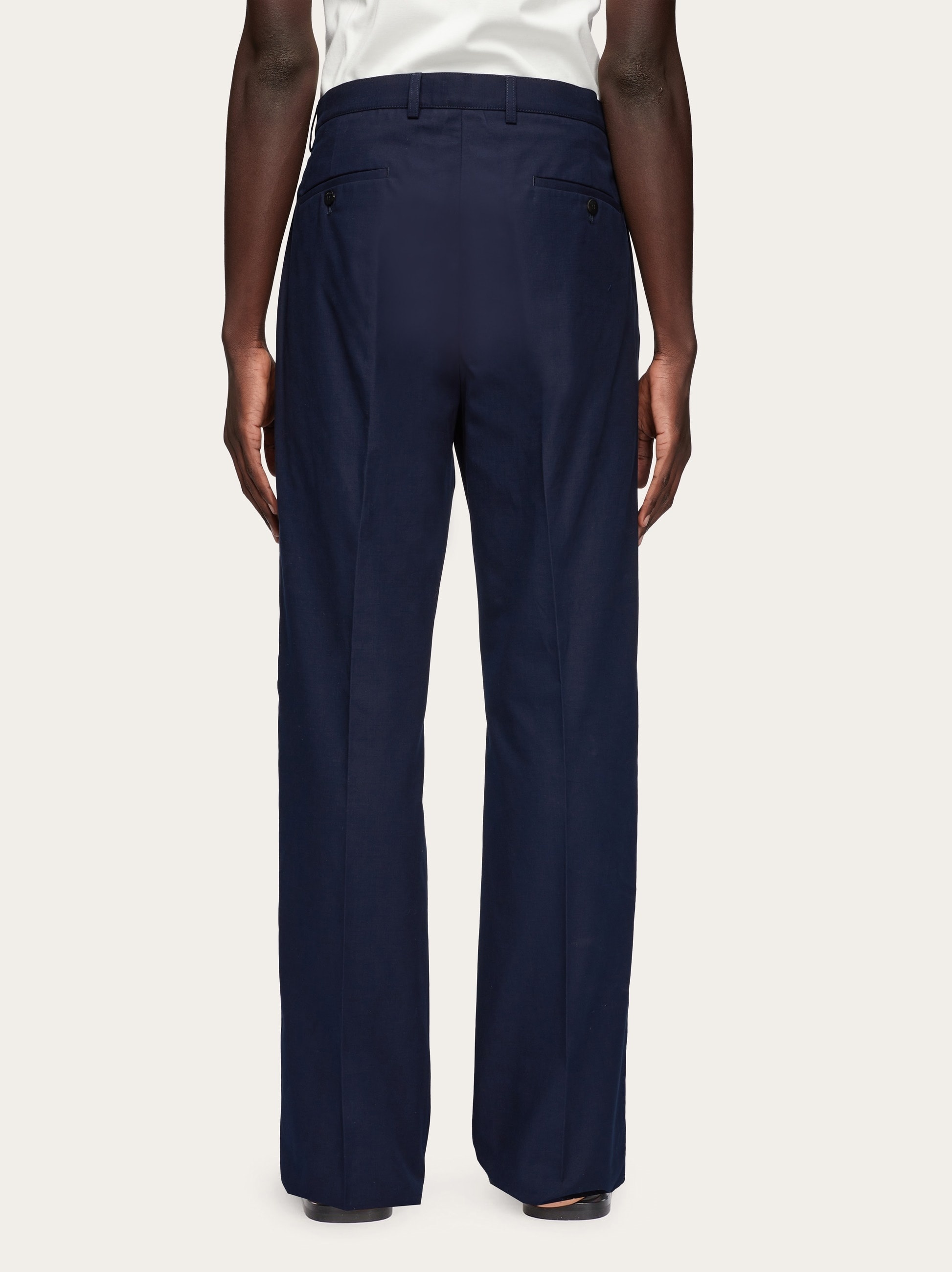 Flared chino trouser - 4
