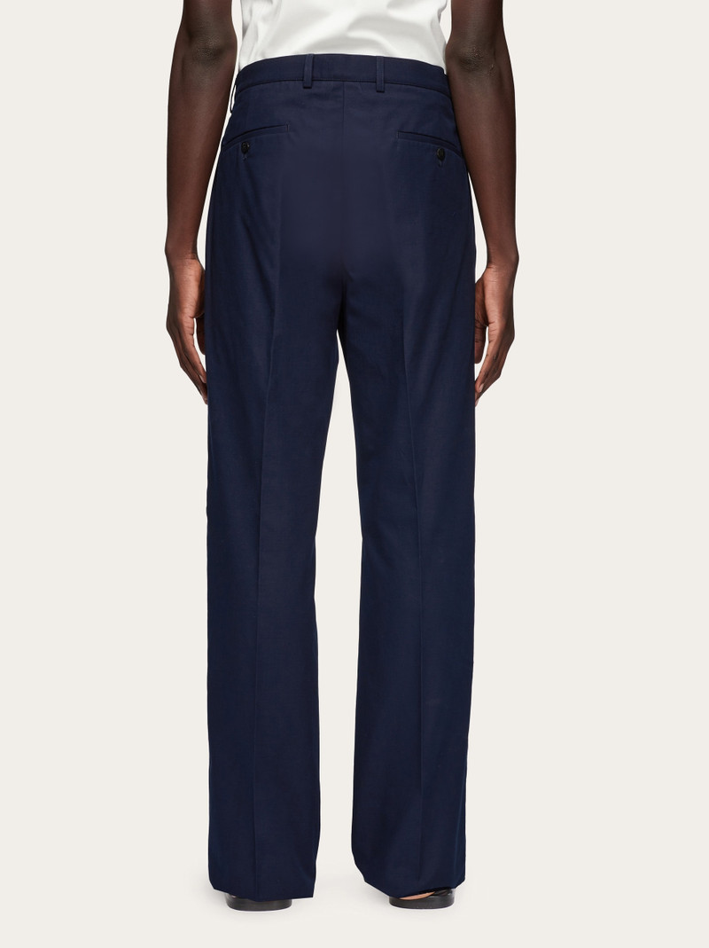 Flared chino trouser 4