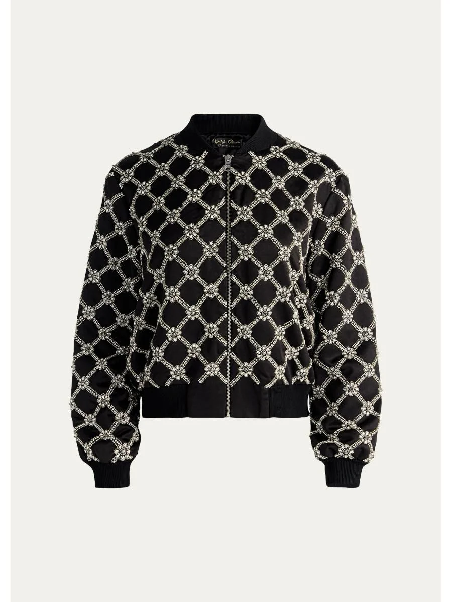 Willie Embellished Bomber Jacket - 1