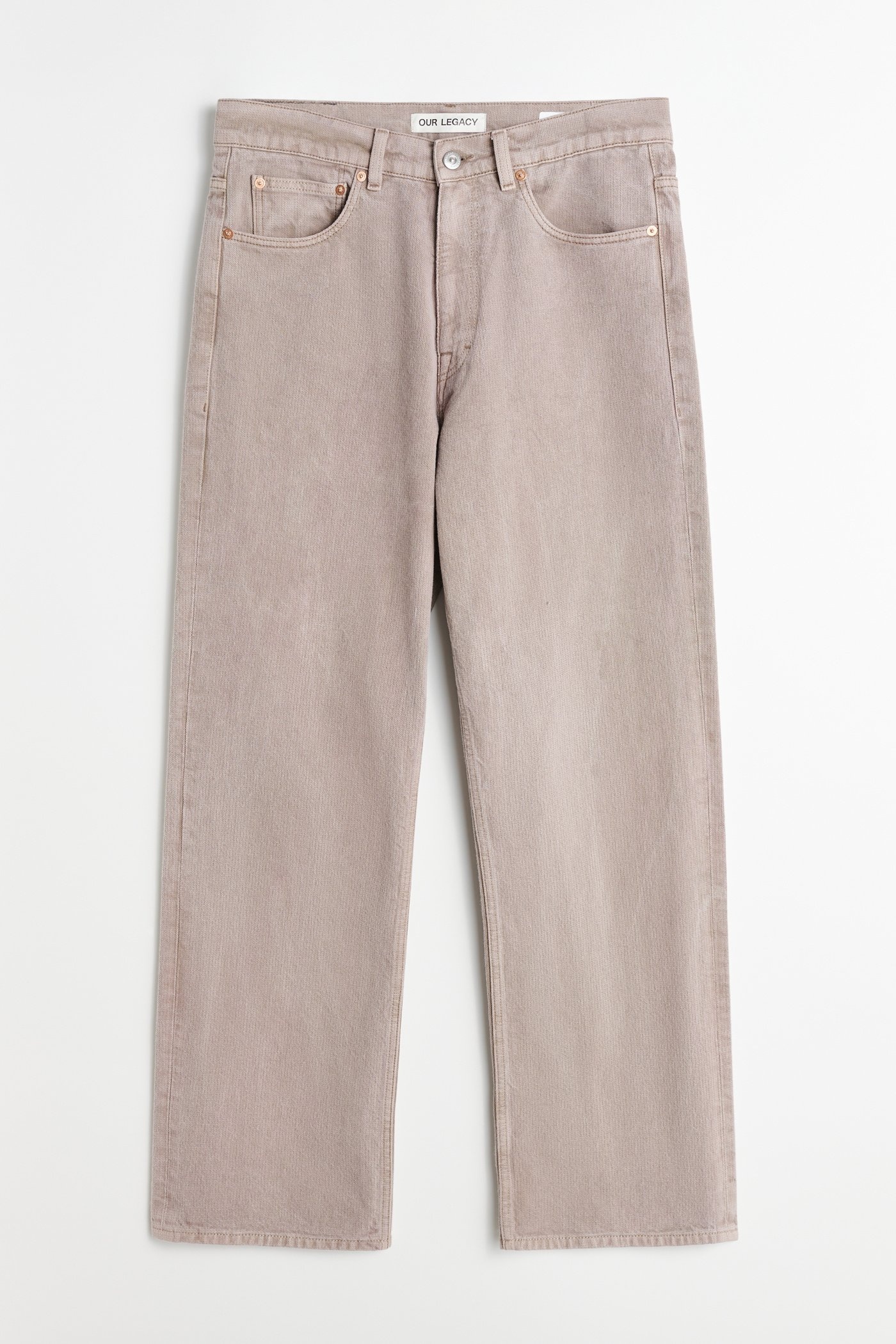 パンツ OUR LEGACY third cut 24ss pink Our Legacy Third Cut Jeans Pink Cast Chain Twill | REVERSIBLE